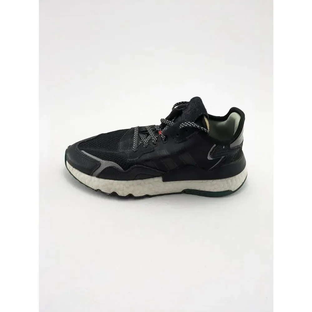 Womens Adidas Nite Jogger 3M Core Black‎ Athletic Running Shoes EE5914 Size 7